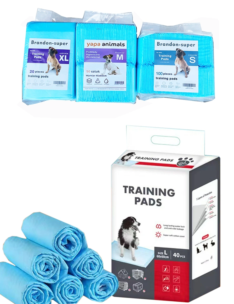 Changing Pad Pads Pet Japanese Select PEE Amazon Charcoal Disposable OPP Bag Blue Pet Training Products Dog Cat PEE Pad